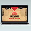 Landing page. ROBBIE WILLIAMS